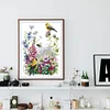 [Brand]Birds And Flowers - 14CT Stamped Cross Stitch - 38*48cm - Flower