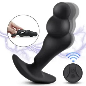 pornhint Pornhint Anal Butt Plug Wireless Silicone Vibrating Prostate Massager Male Dildo Sex