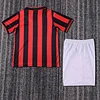 1990-1991 Retro AC Milan Home Football Shirt 1:1 Thai Quality Kids Size