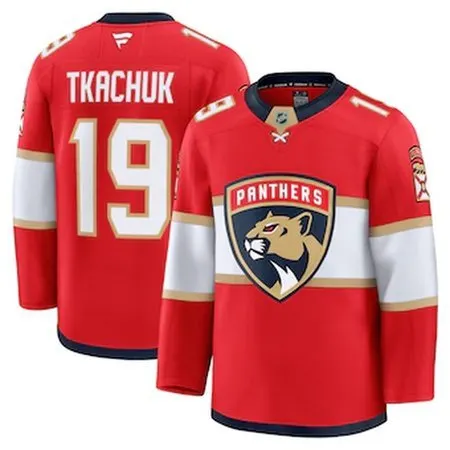 Youth Florida Panthers #19 Matthew Tkachuk Red Home Player Jersey