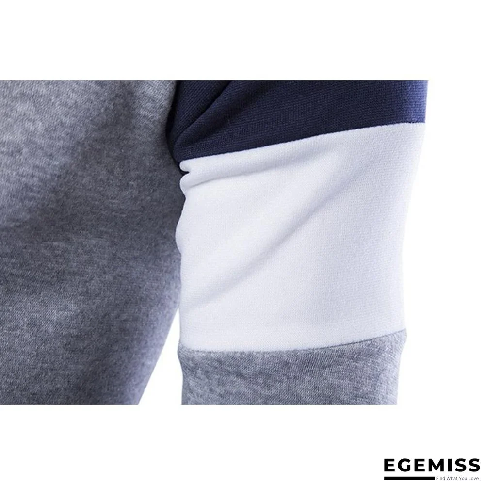 Men Long Sleeve Cotton Casual Solid Color Slim Fit Sweater Top | EGEMISS