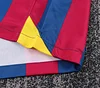 2005-2006 Retro Long Sleeve Barcelona Home Football Shirt 1:1 Thai Quality Kids Size