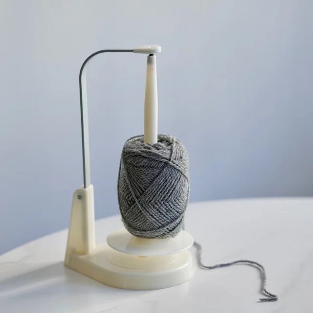 Wool Jeanie Yarn Holder, Crochet Accessory 