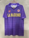 1989/1990 Retro Fiorentina Home Soccer Jersey 1:1 Thai Quality love fball