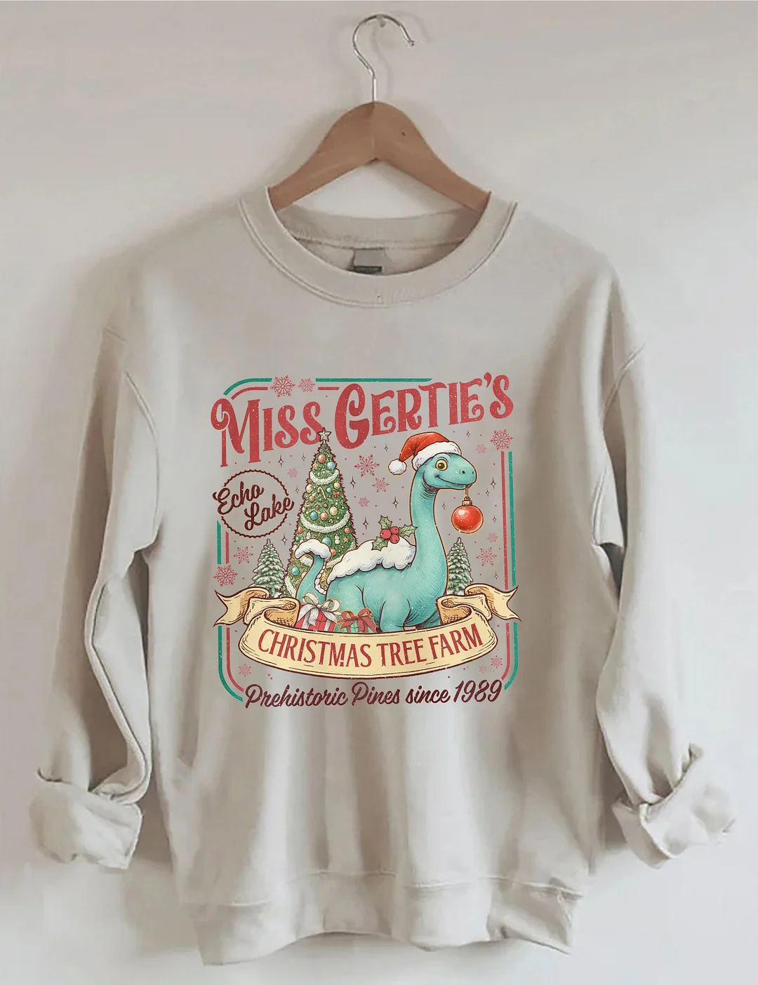 Miss Gertie&rsquo;s Christmas Holiday Vacation Sweatshirt