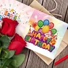 12pcs DIY Diamond Painting Greeting Cards Birthday Thanks Embroidery Postcard