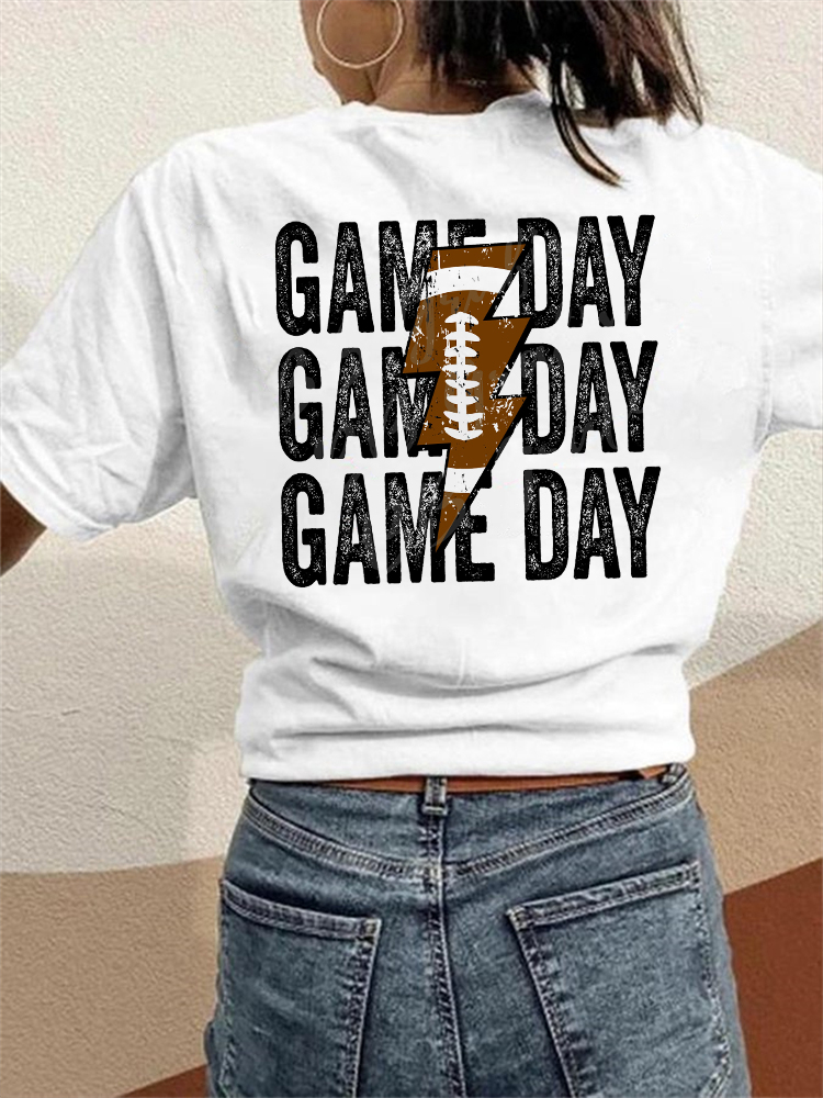 wearshes Game Day Football Lover T Shirt