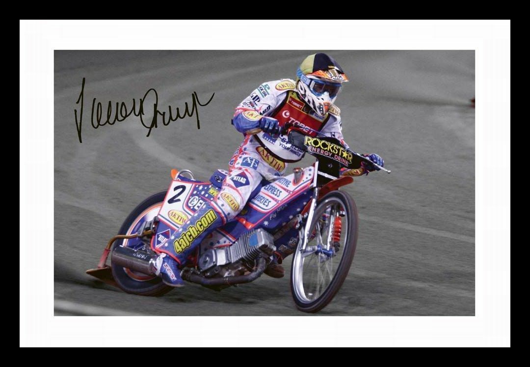 Jason Crump Autograph Signed & Framed Photo Poster painting