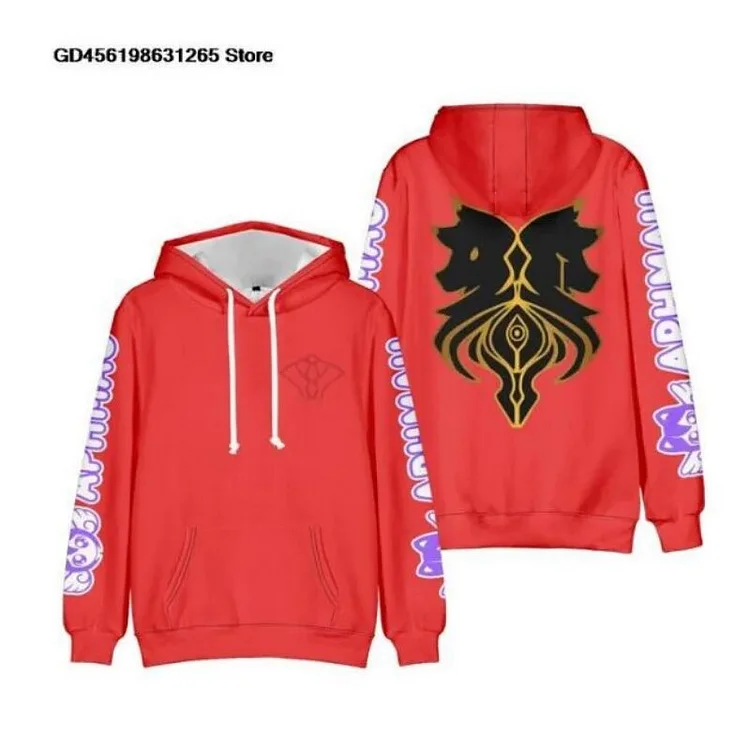 Aphmau Merch Cosplay Hoodie Women Men Harajuku Sweatshirt Y2k Streetwear Hip Hop Pullover Hooded Jacket Male Tracksuit
