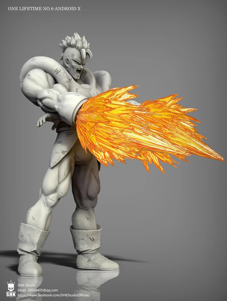 Dragon Ball ONE LIFETIME #6 Android X Statue - Super Hero Kingdom