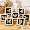 12Pcs DIY Pearl Painting Insect for Home Wall Decor(15x15cm)