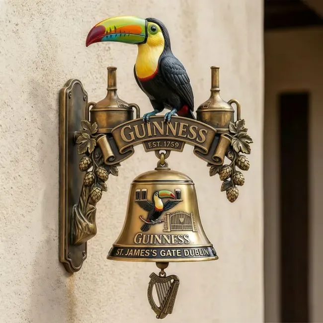 Est. 1759) Heritage Series: Toucan Collectible Wall-Mounted Bell