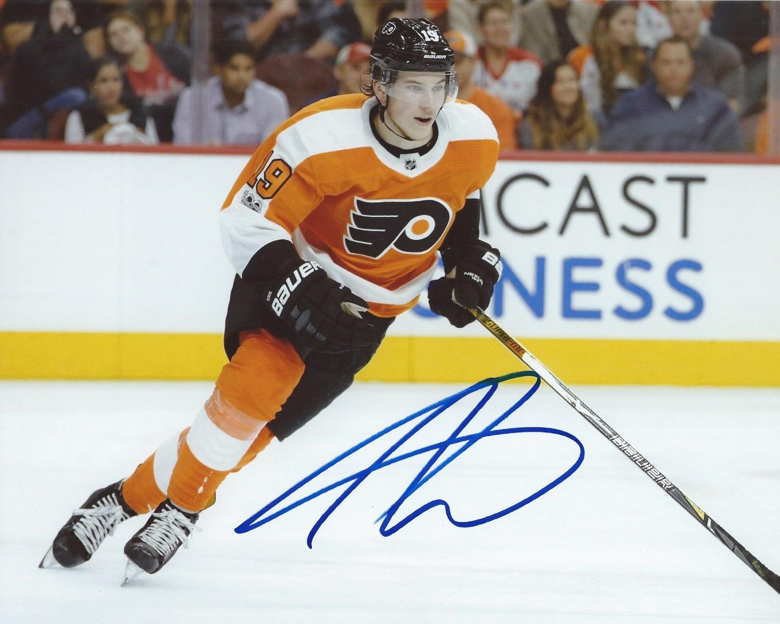 Nolan Patrick Signed 8x10 Photo Poster painting Philadelphia Flyers Autographed COA