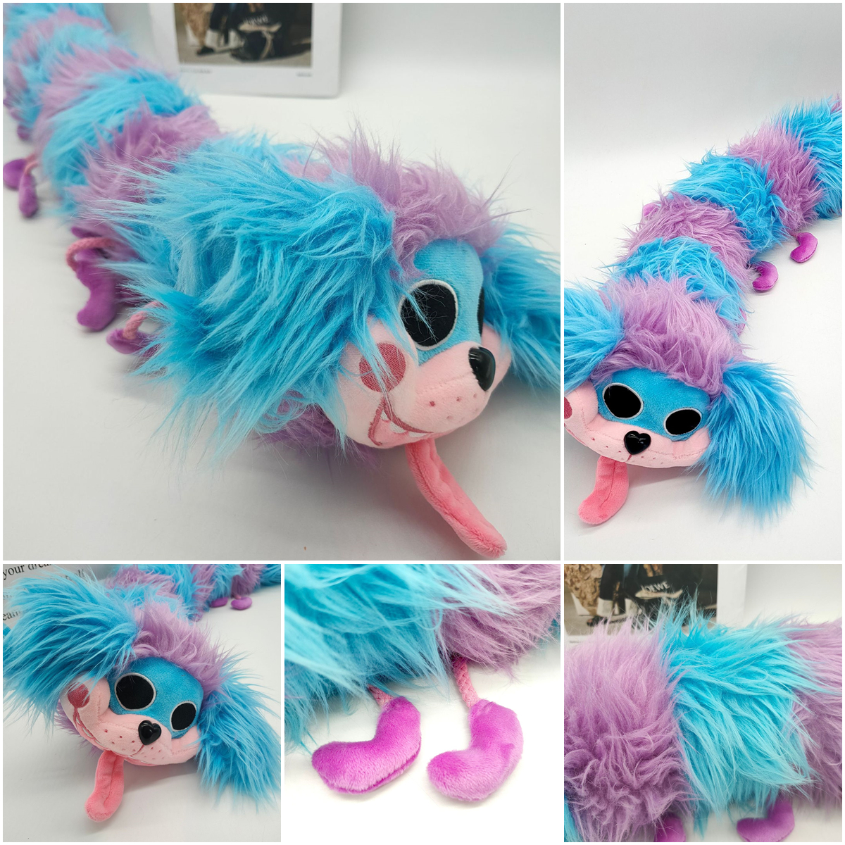 FlyBanboo PJ Pug-a-Pillar Plushie Toy,24 PJ Pug a Comoros