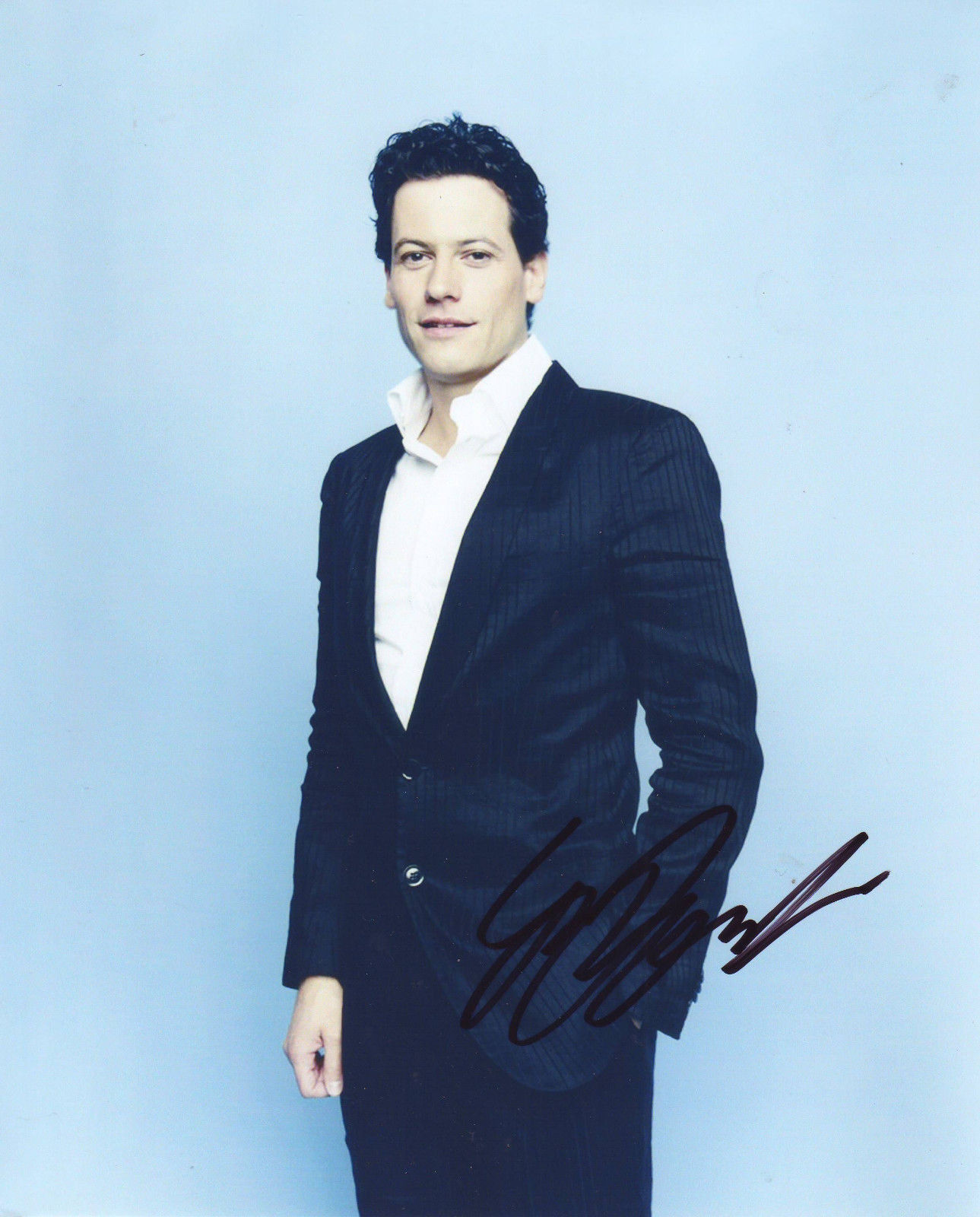 IOAN GRUFFUDD AUTOGRAPH SIGNED PP Photo Poster painting POSTER