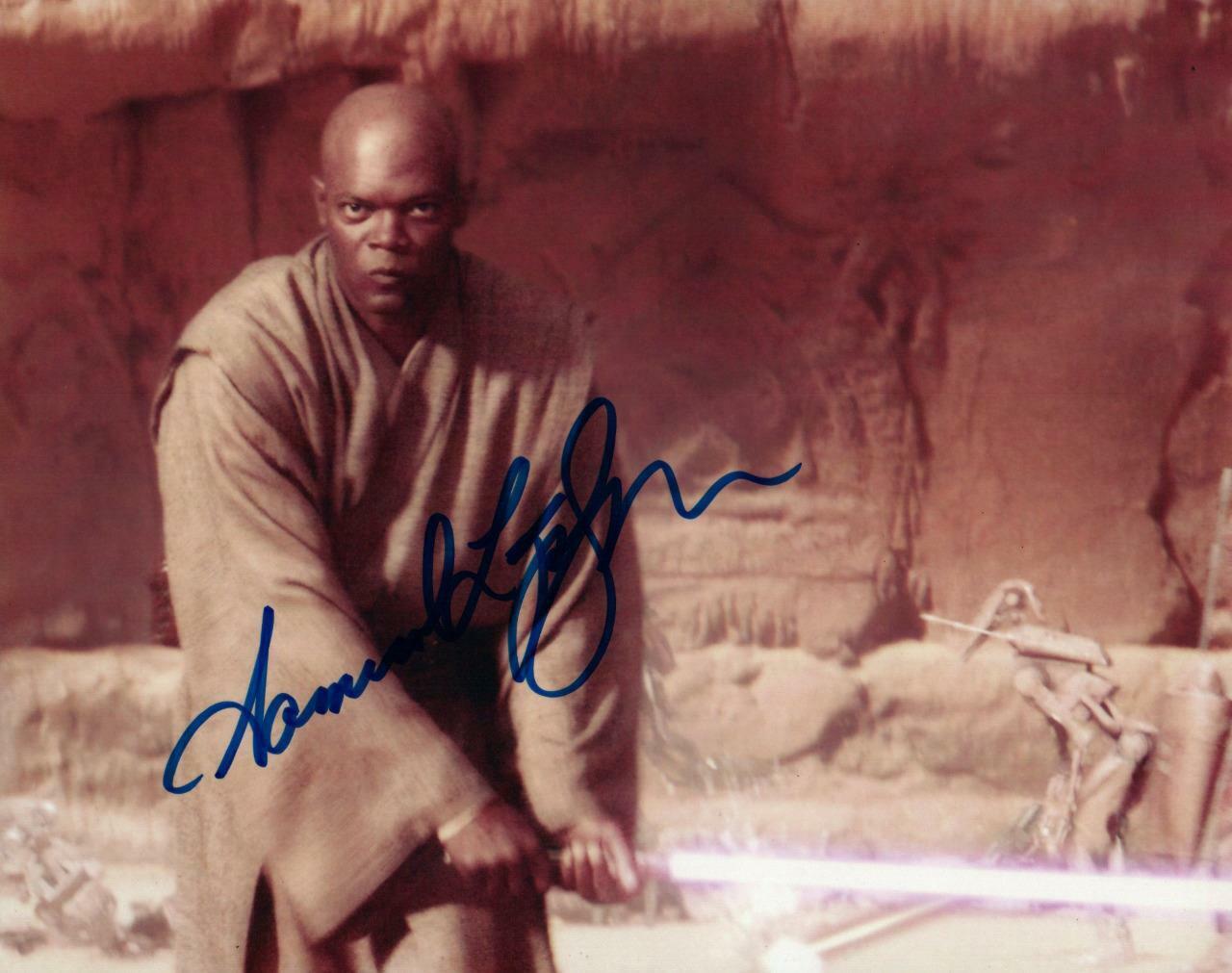 Samuel L Jackson autographed 8x10 Picture signed Photo Poster painting and COA