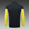 2025/2026 Real Madrid Dark Gray Long Zipped Jacket Football Shirt 1:1 Thai Quality