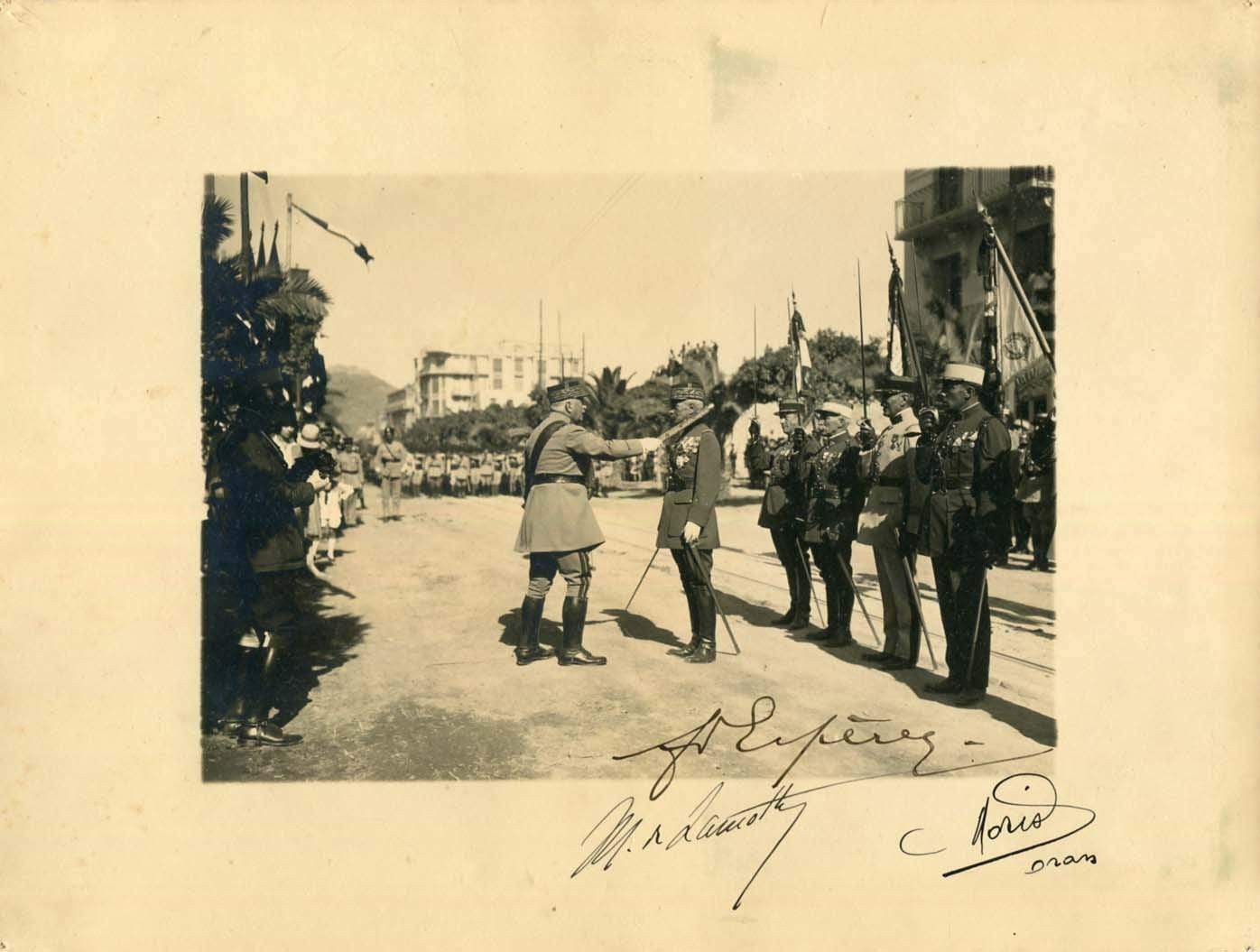 FRENCH GENERAL Louis Franchet d'Espèrey autograph, signed vintage Photo Poster painting