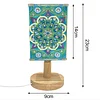DIY Special Shaped Diamond Painting Wooden Stand LED Lamp Night Light Kit Bedside Small Desk Light Home Decoration Lamp