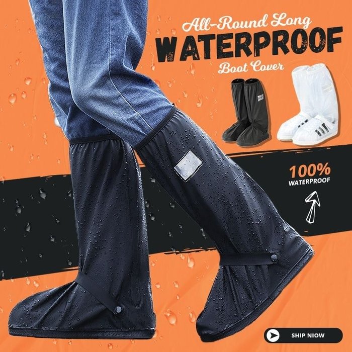 NEW YEAR HOT SALE - All-Round Long Waterproof Boot Cover