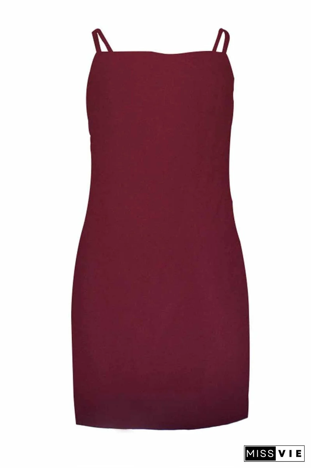 Sexy Backless Bow Mini Dress