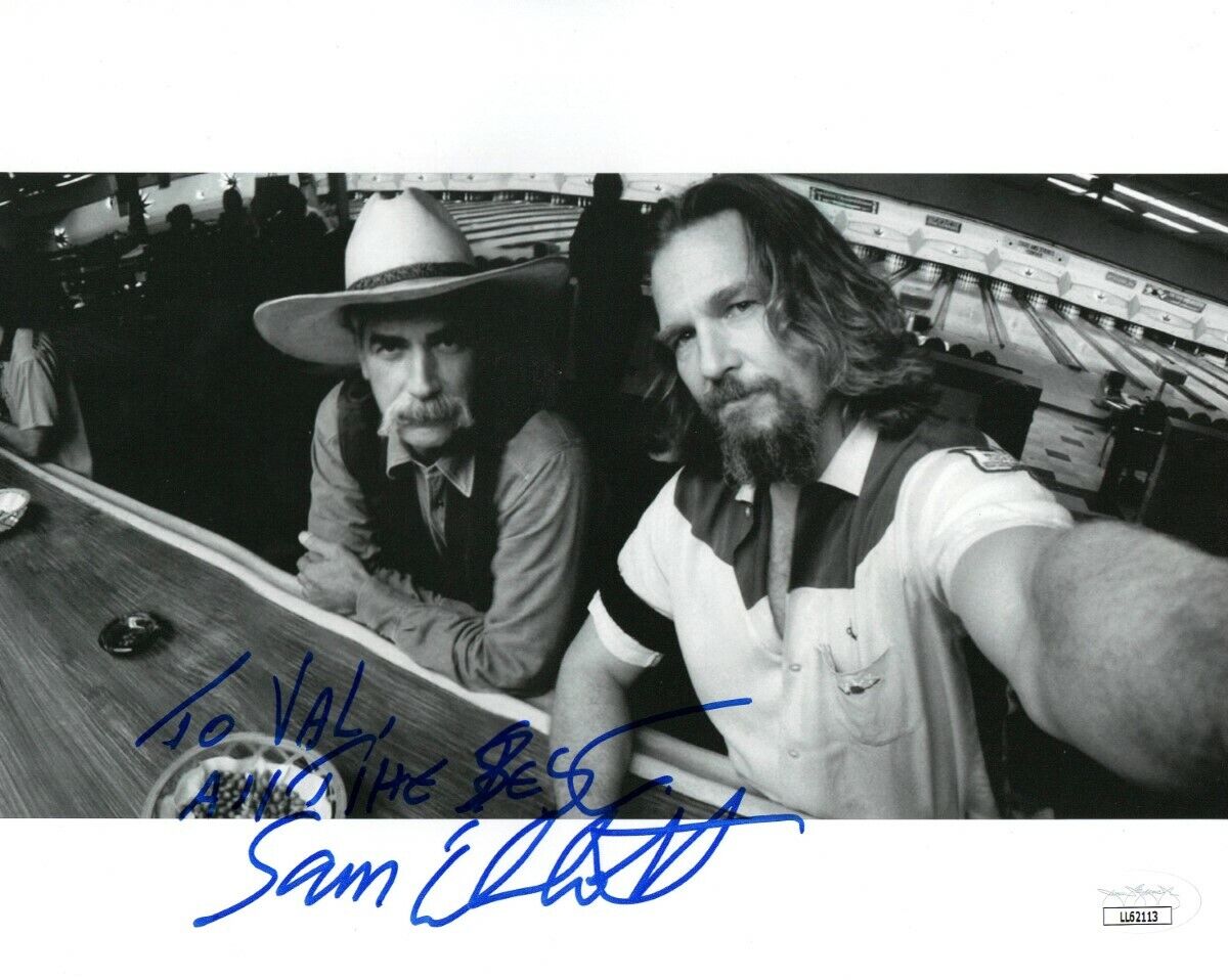 Sam Elliott Signed Autographed 8X10 Photo Poster painting The Big Lebowski JSA LL62113