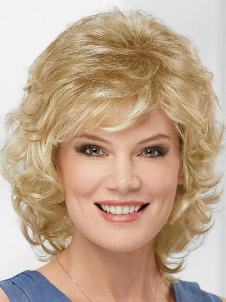 Olive Wigs Layered Wavy Wig Provides an Air of Elegance for Women