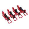 4 PCS Shovel Mount Metal Rubber Clamp Mounting Kit Axe Holder for Roof Rack