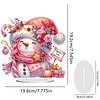 Diamond Painting Acrylic Christmas Atmosphere Snowman Desktop Kit Tabletop Decor