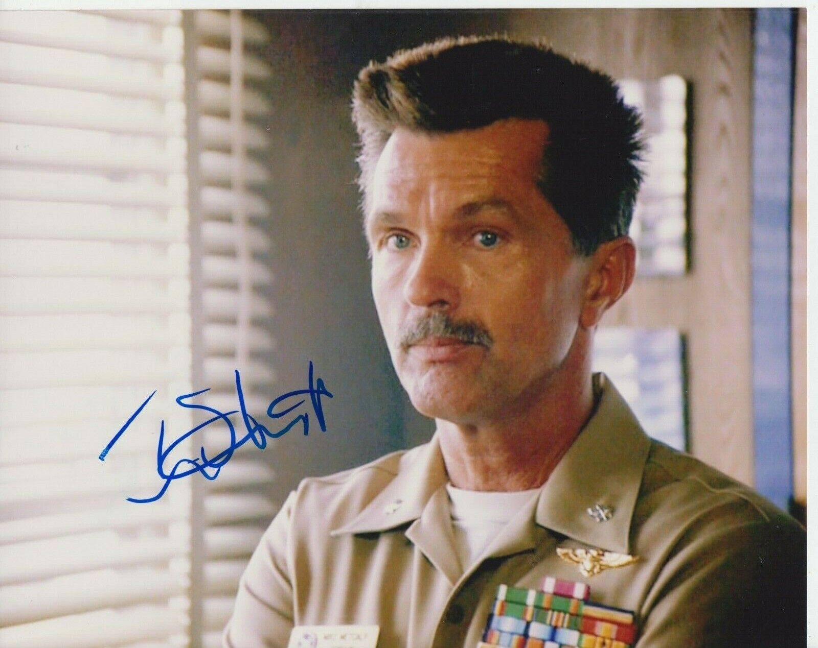 Tom Skerritt (Top Gun) 8x10 Signed Photo Poster painting w/ COA Actor #1