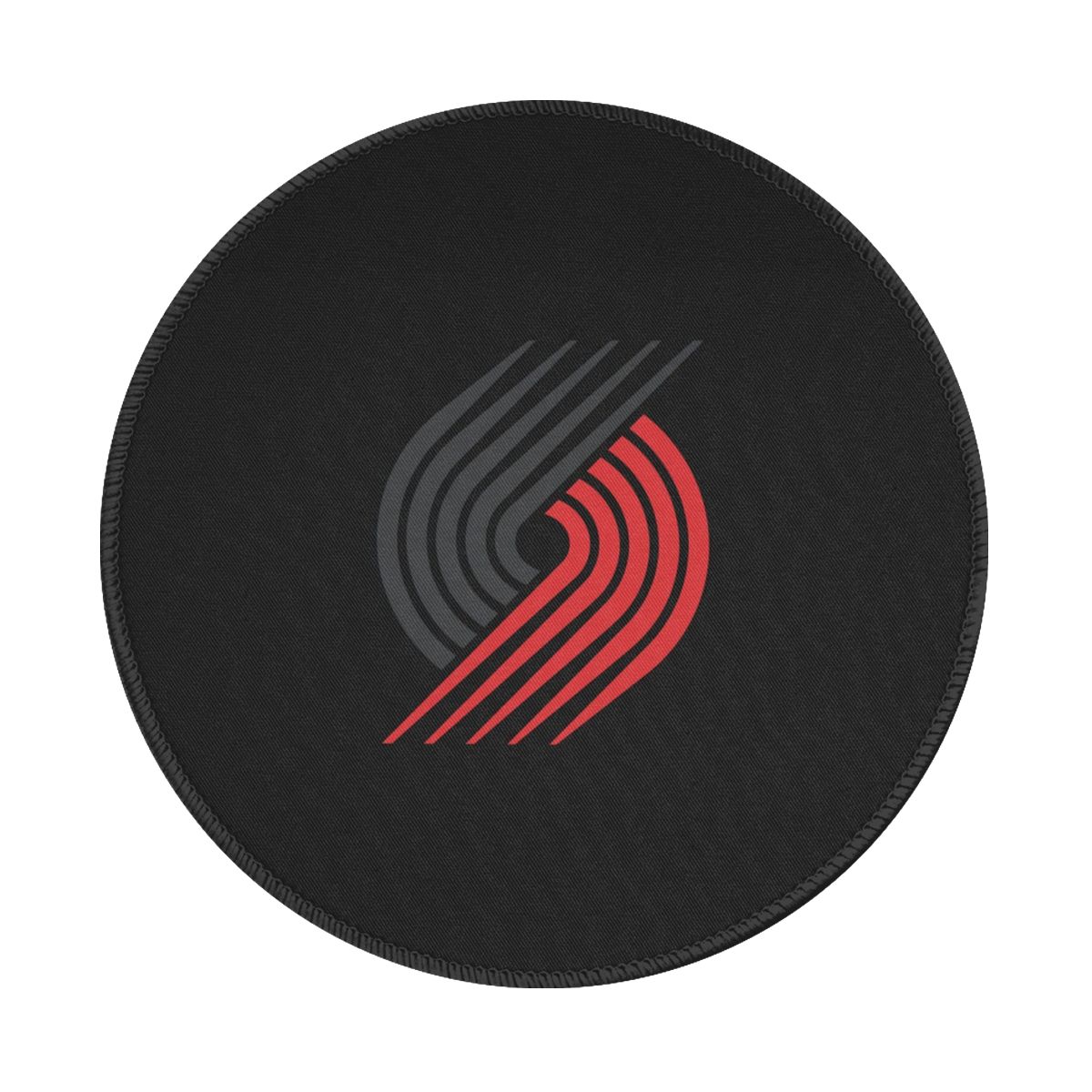 Portland Trail Blazers Black Gaming Round Mousepad for Computer Laptop