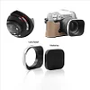 [All-Aluminum Alloy Lens Hood] Universal Adaptable Square Lens Hood Kit for Different Lens Diameters