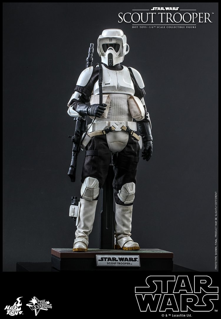 【IN STOCK】Hot Toys MMS612 Star Wars Episode VI Return Of The Jedi Scout Trooper 1/6 Action Figure