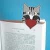 4Pcs chat-bricolage marque-page