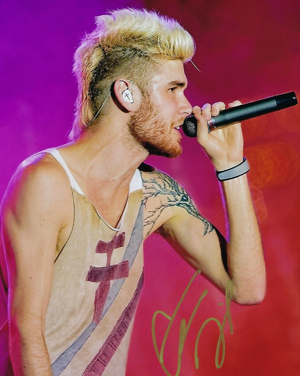 GFA American Idol Miracles * COLTON DIXON * Signed 8x10 Photo Poster painting C2 COA