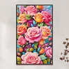 Roses-11CT Stamped Cross Stitch 35*60cm/13.78*23.62in(Big Size)