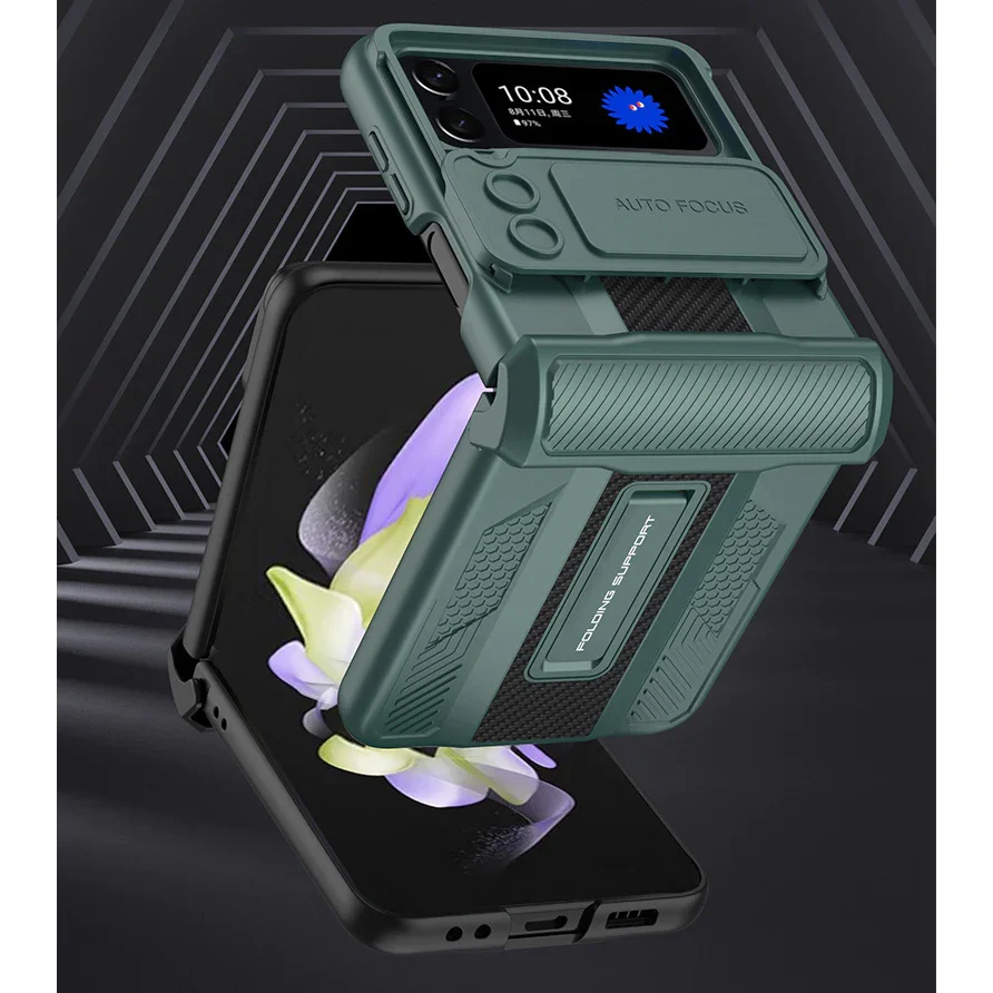 Applicable To Samsung ZFlip4 All Inclusive Creative Folding Mobile Phone Case