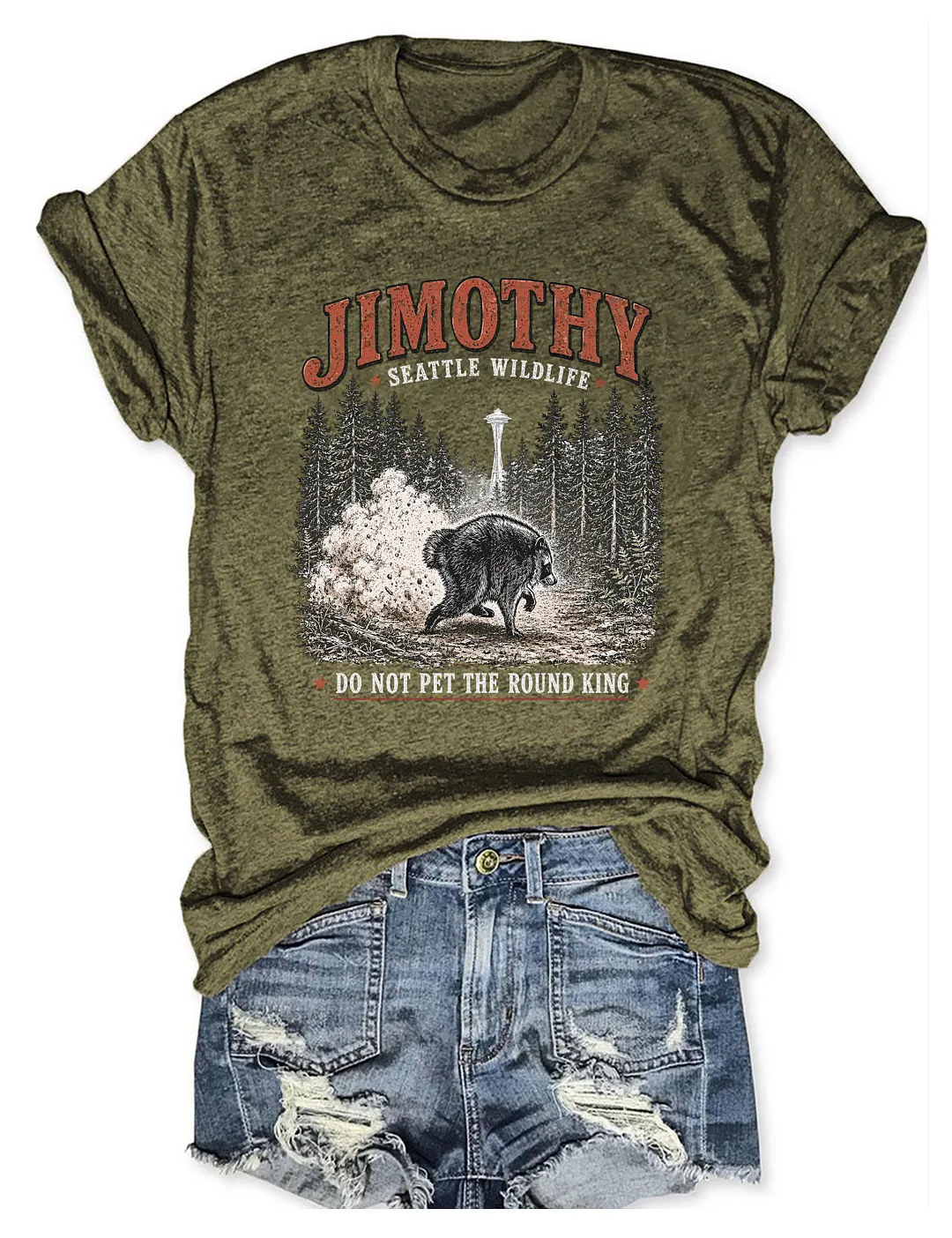 Jimothy Raccoon T-shirt