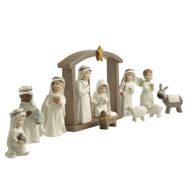 Nativity Jesus Crafts Christmas Gifts、、sdecorshop