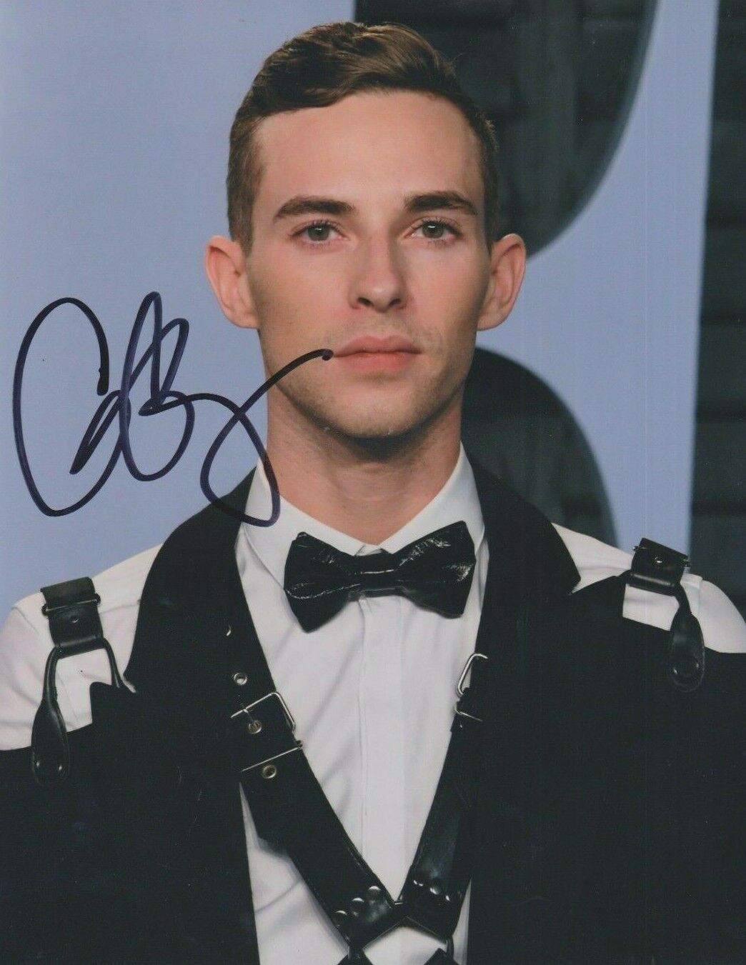 Adam Rippon **HAND SIGNED** 10x8 Photo Poster painting ~ Figure skater ~ AUTOGRAPHED