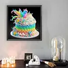 Cakes Desserts - Crystal Rhinestone Diamond Painting