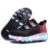 Boy Girl LuminousLed Light Roller Skate Led Shoes