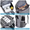 Adjustable Racket Bag Lightweight Pickleball Paddle Backpack Daily Commuting Bag
