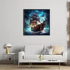 Sea Boat - 11CT Stamped Cross Stitch 40*40cm