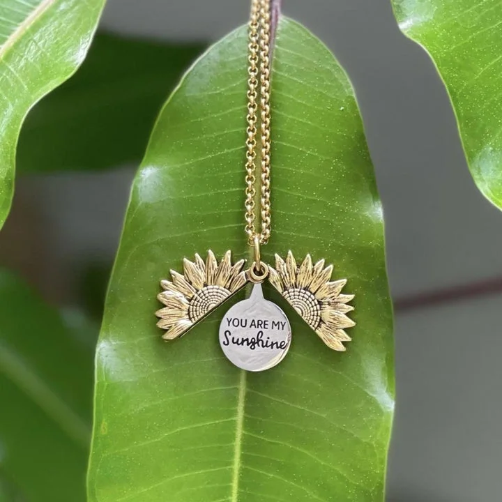 “You Are My Sunshine” Necklace Pendant
