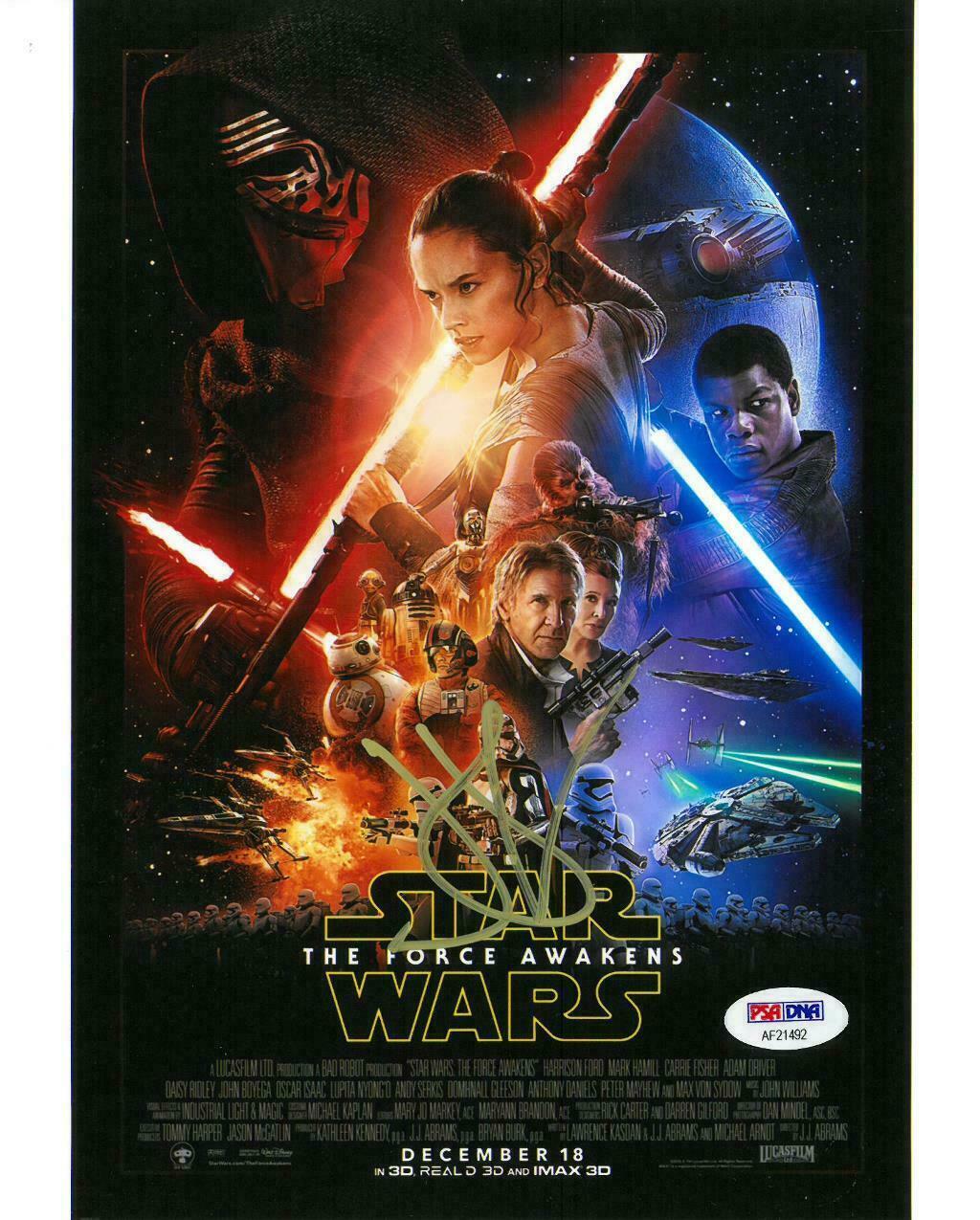 Star Wars JJ Abrams Signed Authentic Autographed 8x10 Photo Poster painting PSA/DNA #AF21492