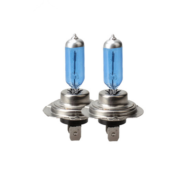 

Blue Plated 2 Pcs H7 12V 55W Car Auto Xenon Light Bulb Headlight Lamp, 501 Original