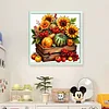 Sunflower Fruit Box-11CT Stamped Cross Stitch 40*40cm/15.75*15.75in
