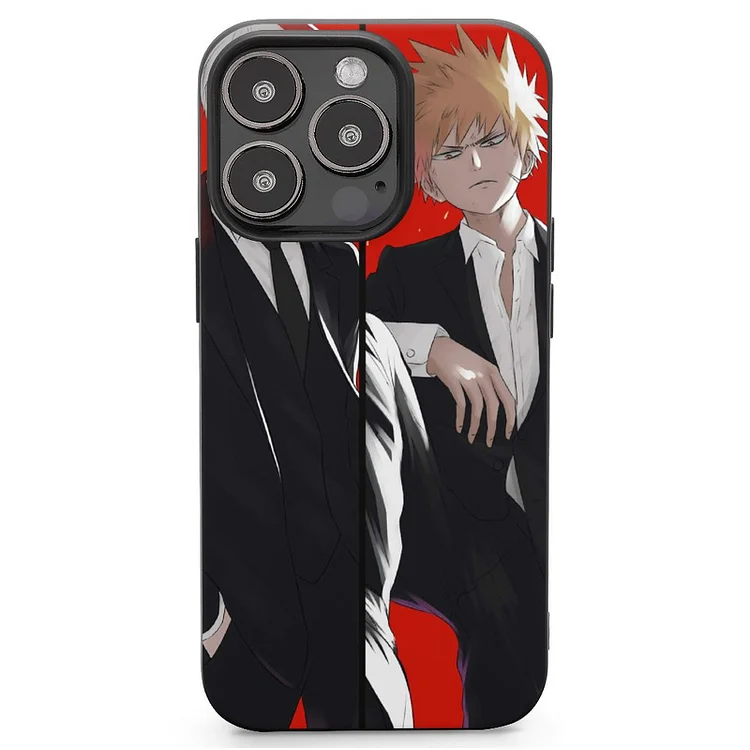 Katsuki Bakugou Shoto Todoroki Anime My Hero Academia Phone Case Mobile Phone Shell IPhone 13 and iPhone14 Pro Max and IPhone 15 Plus Case - Heather Prints Shirts