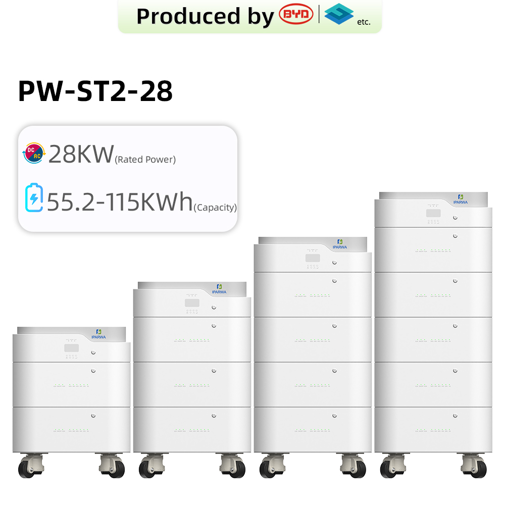 BYD Battery 28kw 55.2Kwh-115Kwh All In One Stackable Solar Energy ...